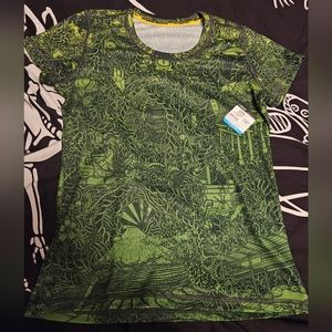 InkNBurn Green Tea Tech Shirt NWT medium